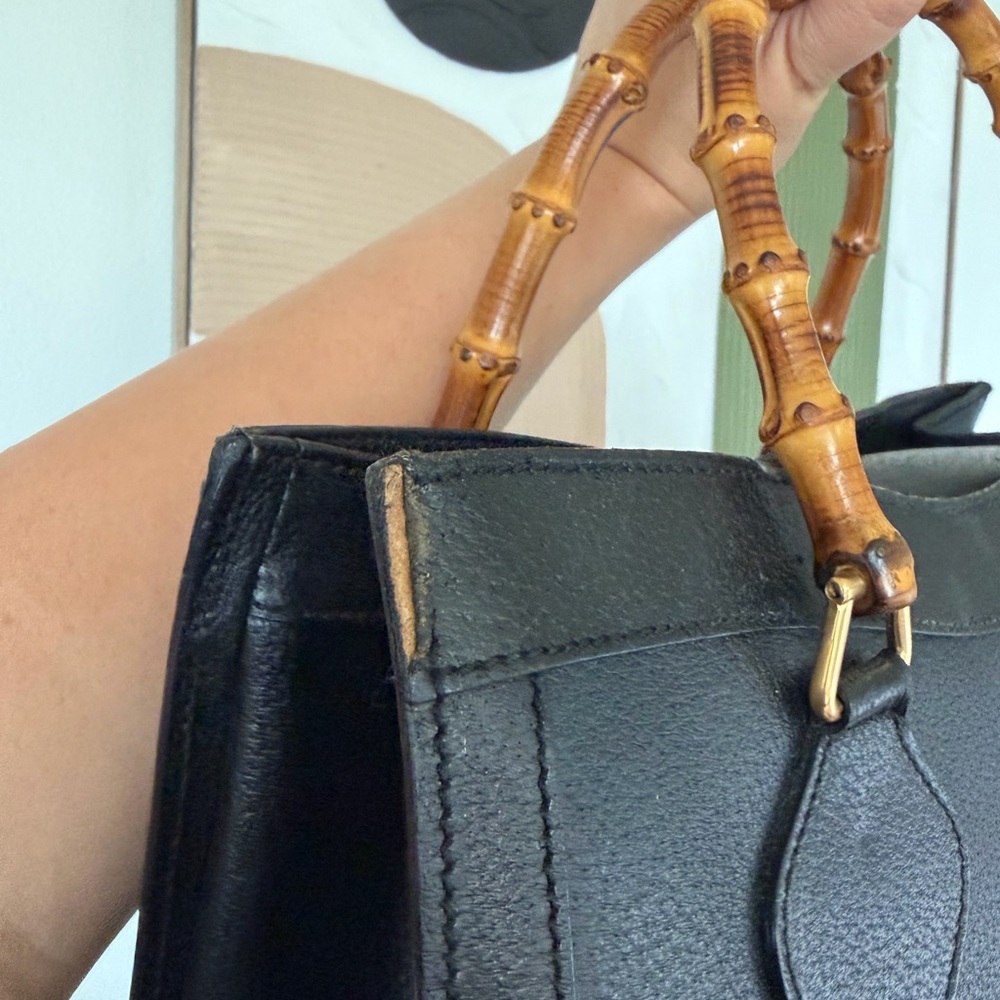Gucci Diana Large Tote with Bamboo handles READ DESCRIPTION - Picture 10 of 14